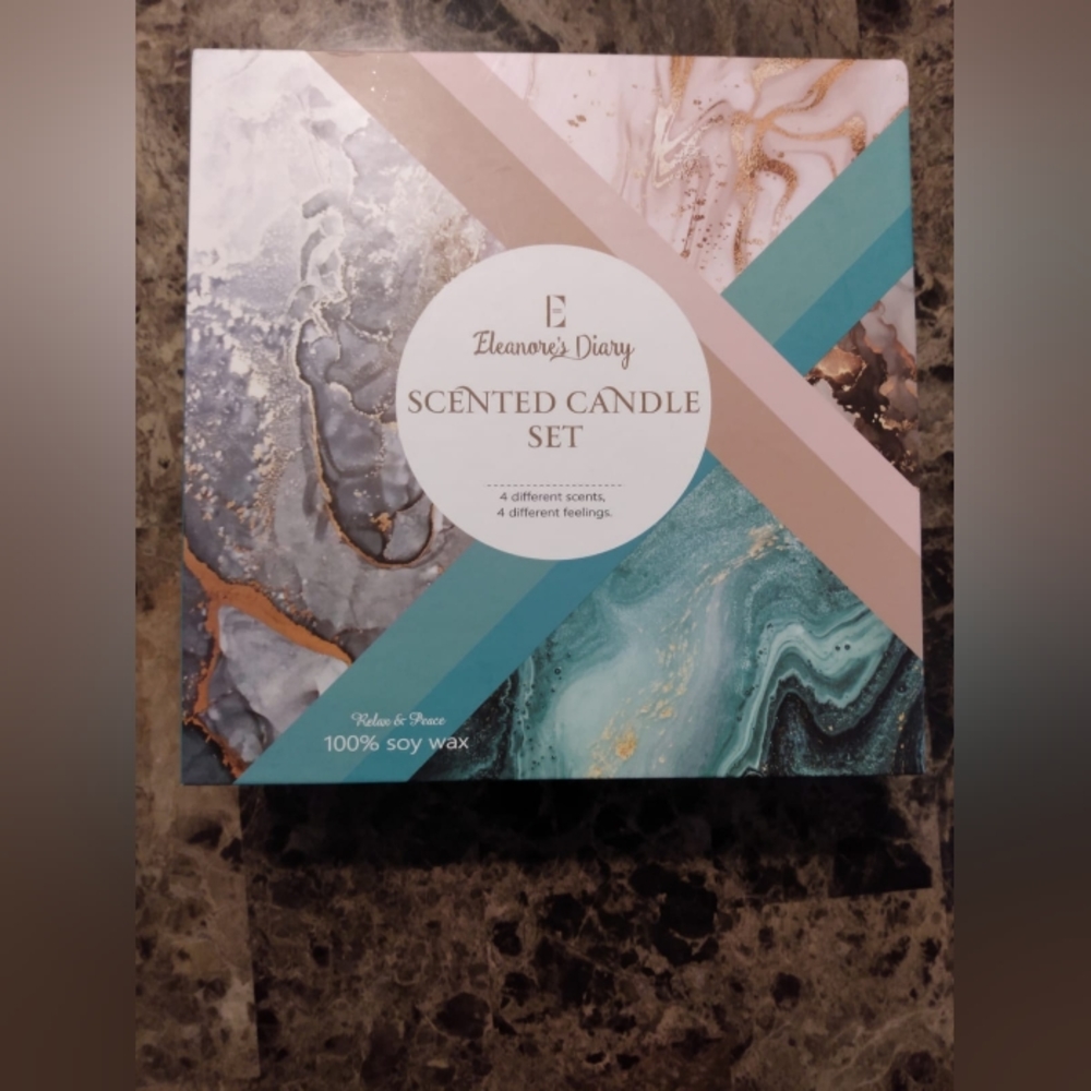 Eleanore's Diary Soy Wax Scented Candle Set